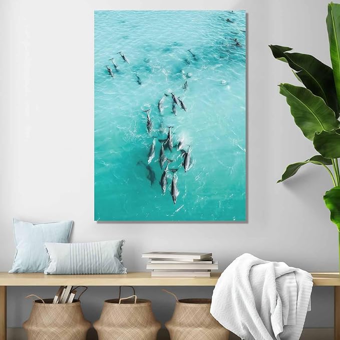 JIMUJIA Custom Canvas Art Print 36"x50" - Unframed Artwork, Personalized Wall Decor, Customizable Photo, Custom Portrait, Office, Living Room, Bedroom Wall Art(36×50in,Unframe)