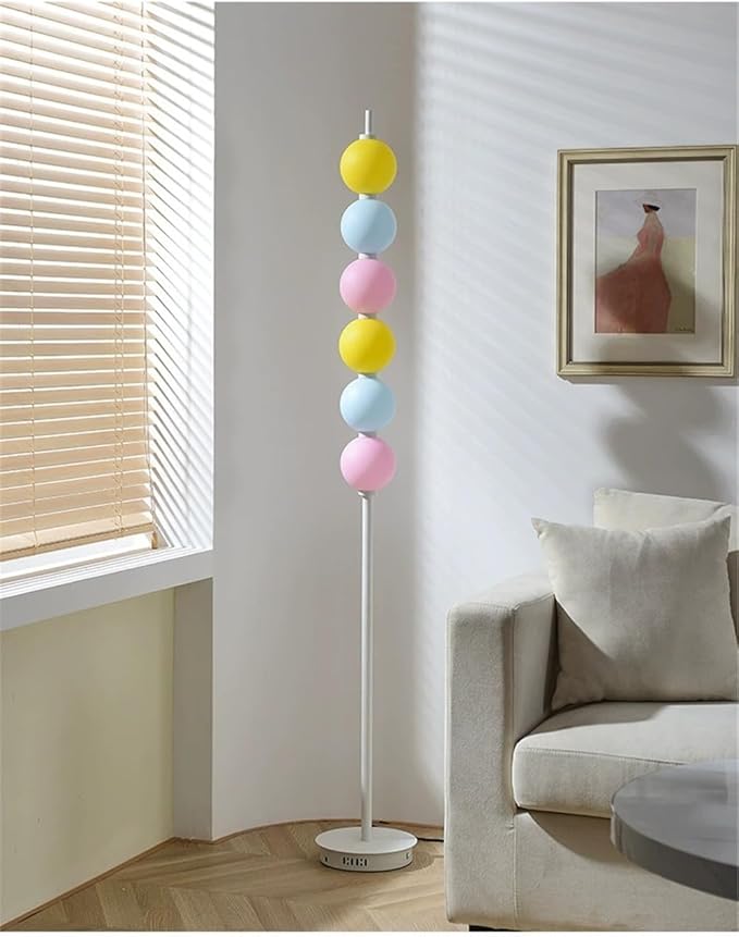 Nordic Modern Floor Lamp Fashion Luxury Family Iiving Room Bedroom Study Villa Hotel LED Creativity Decorative Standing Light (Style 122)