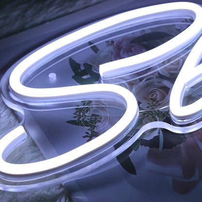SYLHOME Slay LED Neon Light Sign Cool Boys Girls Preppy Bedroom Game Play Room Wall Decor Sign Club Pub Bar Man Cave Game Birthday Party Decoration USB 11.8" X 8" Cold white