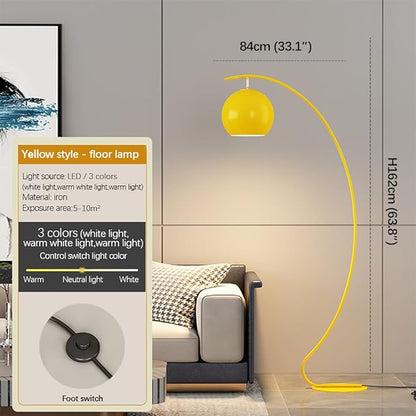 Nordic Modern Floor Lamp Fashion Luxury Family Iiving Room Bedroom Study Villa Hotel LED Creativity Decorative Standing Light (Style 18)