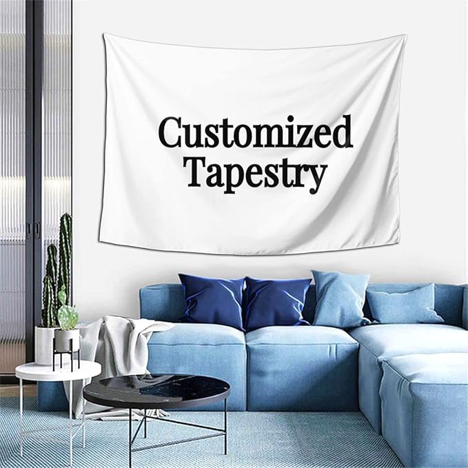 Custom Wall Tapestry Add Your Own from PhotoCustom Wedding Funny Backdrop Decoration 60x40 For Dormitory