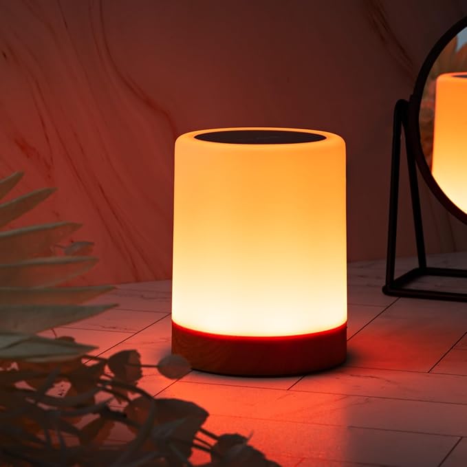 LuvLink Friendship Lamp v2.0 - Long Distance WiFi Touch Lamps for Couples, Friends & Family | Stay Connected from Anywhere – Easy App Setup – No Subscription (Set of Five)