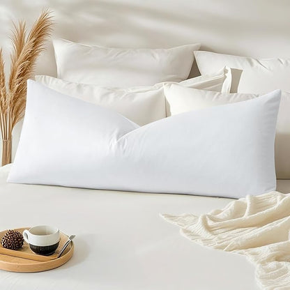 Artscope Luxury Velvet Lumbar Pillow Cover Super Soft Decorative Rectangle Pillowcases Soft Solid Cushion Cases for Couch Sofa Bedroom Car Decor 14x36 Inch White