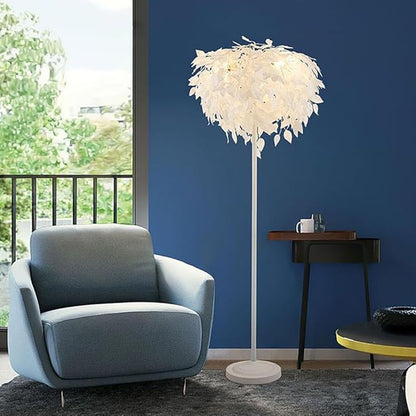 Nordic Modern Floor Lamp Fashion Luxury Family Iiving Room Bedroom Study Villa Hotel LED Creativity Decorative Standing Light (Style 22)