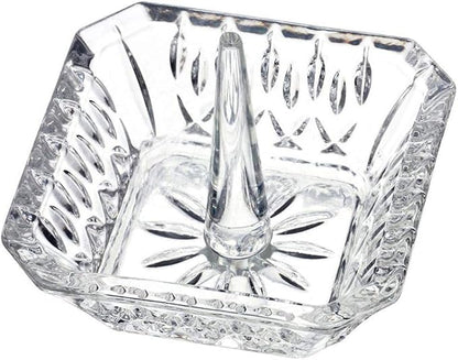 H&D Crystal Ring Holder Dish