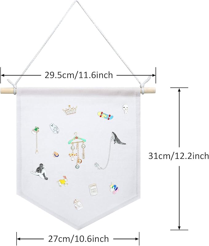 Boao 4 Pcs Boho Room Decor Hanging Decorations Pin Banner Wall Display Banners Elementary Wall Art Banner Welcome to Teacher Gift(Beige,10.6×12.2inches,Classic)