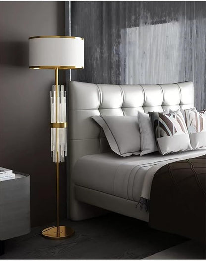 Nordic Modern Floor Lamp Fashion Luxury Family Iiving Room Bedroom Study Villa Hotel LED Creativity Decorative Standing Light (Style 95)