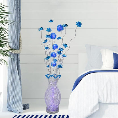 Nordic Modern Flower Floor Lamp Fashion Art Living Room Sofa Bedroom Wedding LED Originality Decorative Standing Light (Style 13)