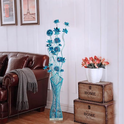 Nordic Modern Flower Floor Lamp Fashion Art Living Room Sofa Bedroom Wedding LED Originality Decorative Standing Light (Style 11)