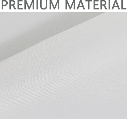 Solid White Flag 3x5 Ft Blank White Flags Vivid Color Double Stitched Plain Flag with Brass Grommets
