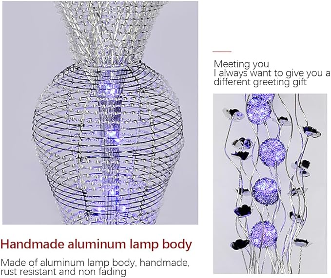 Nordic Modern Flower Floor Lamp Fashion Art Living Room Sofa Bedroom Wedding LED Originality Decorative Standing Light (Style 10)