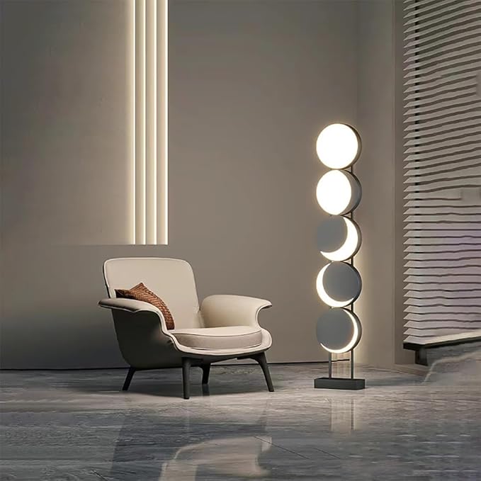 Nordic Modern Floor Lamp Fashion Luxury Family Iiving Room Bedroom Study Villa Hotel LED Creativity Decorative Standing Light (Style 58)
