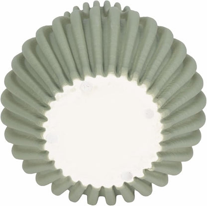 Flower Vase for Living Room Decor Display – 3D Printed Design, Ceramic Vase for Bedroom, House, Room, or Office Decor Accent – Ribbed Decorative Vase for Home and Table Accent– 9” Green