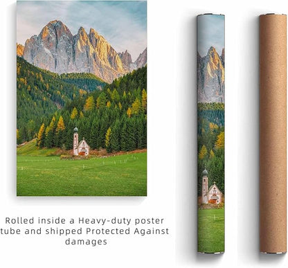 JIMUJIA Custom Canvas Art Print 12"x18" - Unframed Artwork, Personalized Wall Decor, Customizable Photo, Custom Portrait, Office, Living Room, Bedroom Wall Art(12×18in,Unframe)