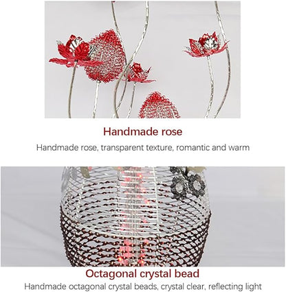 Nordic Modern Flower Floor Lamp Fashion Art Living Room Sofa Bedroom Wedding LED Originality Decorative Standing Light (Style 15)