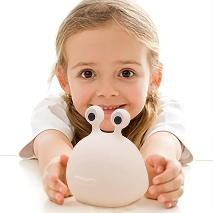 MUID Original Authentic Slug Night Light, Nursery Squishy Lamp, Silicone Light for Classroom, Cute Animal Bedside Lamp for Baby Kids Teens, Soft Light for Bedroom Breastfeeding.
