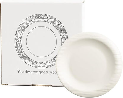 Ceramic Jewelry Tray Decorative Ring Holder and Trinket Dish for Women Wedding Engagement Birthday Gift for Her Jewelry Organizer Vanity Tray (white)
