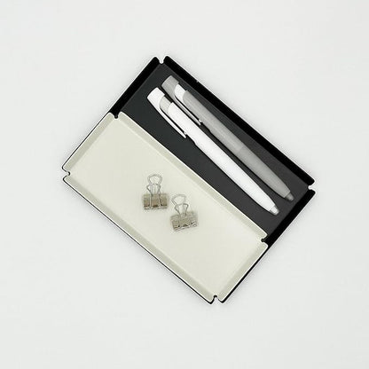 Aluminum Organizer Tray for Desk & Entryway - Minimalist Metal Catchall for Keys, Jewelry, Wallet | A6, Black | by PROGETTO2.70