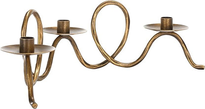 SAFAVIEH Home Collection Cian Brass Candleholder Centerpiece