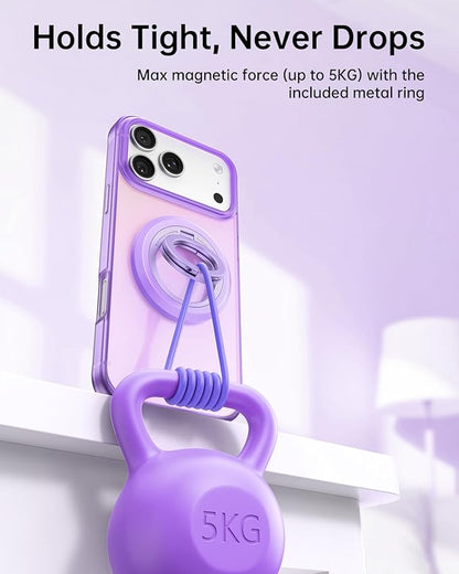 SYNCWIRE for MagSafe Phone Grip, Birthday Christmas Stocking Stuffers Surprise White Elephant Gifts for Women Mom Her Best Friends Sister Wife Teen Girl Magnetic Phone Ring Holder Kickstand Stand