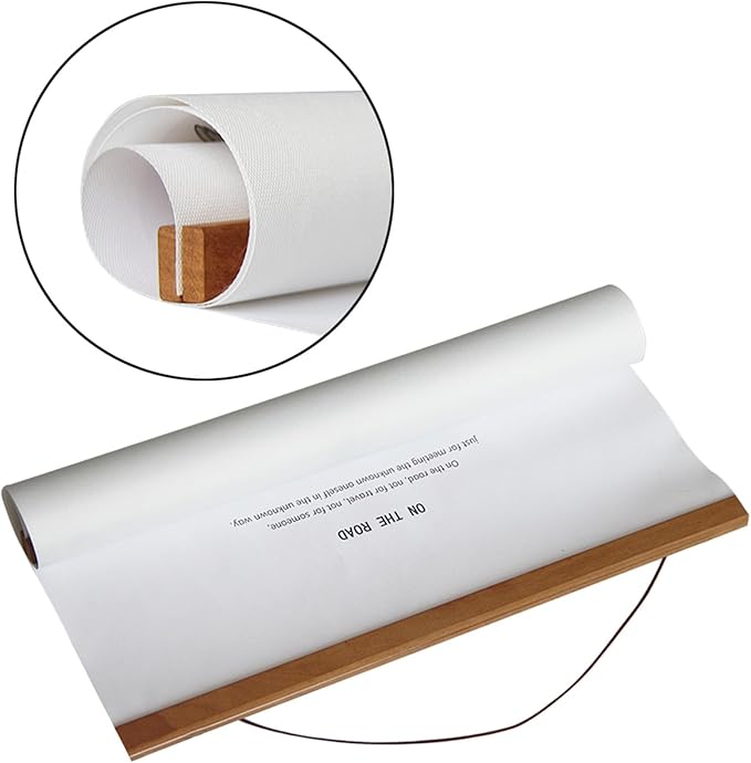 Miaowater Magnetic Poster Frame Hanger,40x27 40x30 40x60 Light Wood Wooden Frames Hangers for Photo Picture Art Canvas Print Artwork Wall Hanging Teak Wood 40''