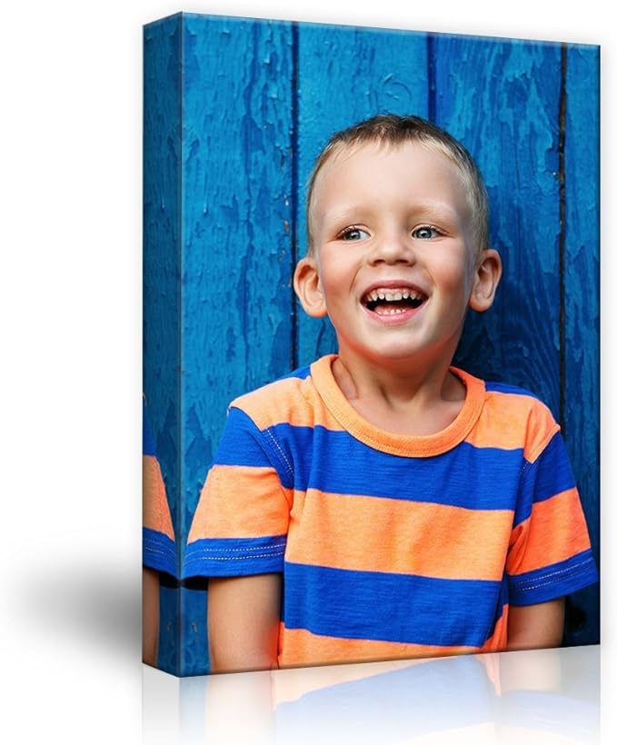 wall26 Personalized Photo to Canvas Print Wall Art - Custom Your Photo On Canvas Wall Art - Digitally Printed (18" x 12")