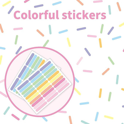 300 Pieces Confetti Wall Decals Removable Peel and Stick Sprinkle Wall Stickers Wallpaper for Kids Girls Room