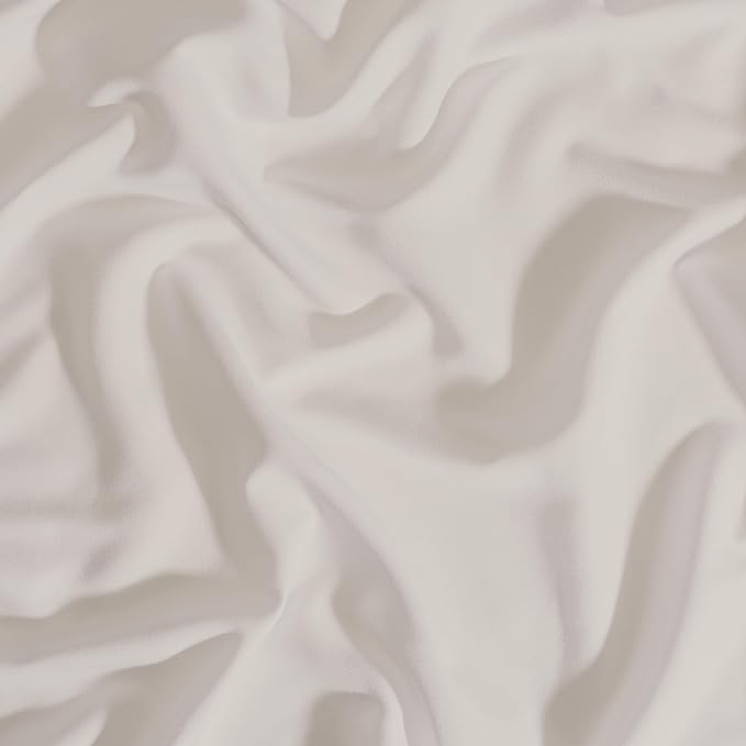 PeachSkinSheets Night Sweats: The Original 1500TC Soft Super Full/XL Full Oversized Comforter Set Toasted Marshmallow