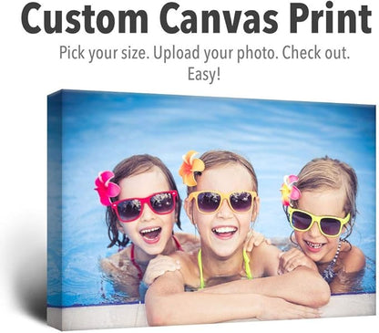 wall26 Photo to Custom Canvas Prints | 1.5" Frame - 12" x 18"