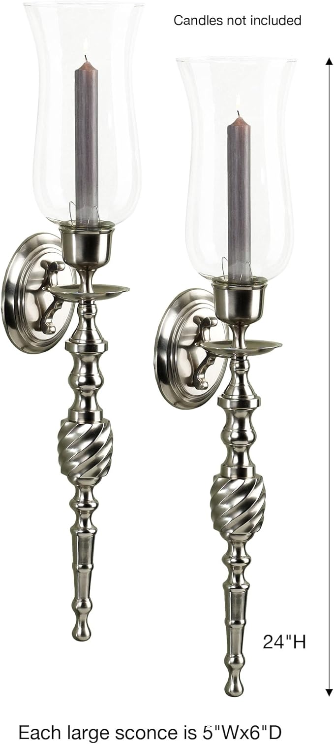 Daria Swirl Sconce Pair