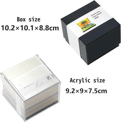 3D Calendar 2026, Desk Calendar With LED Light, 3d Tree Memo Pad Creative Desk Calendar, Christmas Gift for Colleague Friend, Desktop Decoration