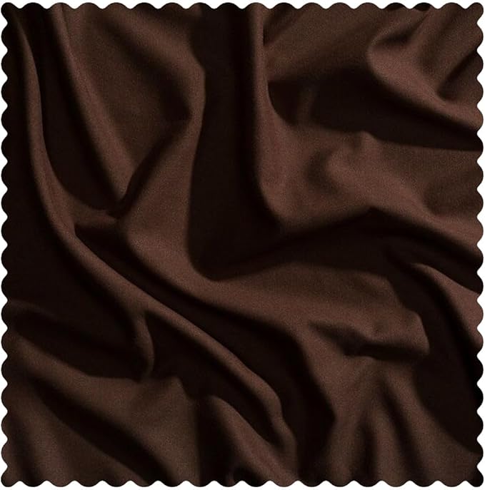 PeachSkinSheets Night Sweats: The Original 1500TC Soft Super Full/XL Full Oversized Comforter Set Chocolate