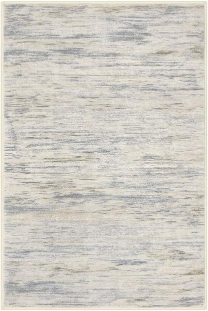 3x5 Modern Abstract Area Rug for Entryway, Gray Beige Neutral Multi Super Soft Washable Rug with Non-Slip, Low-Pile Door Mat Indoor for Living Room Bedroom, Carpet with Non-Shedding