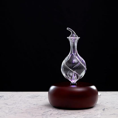 Nebulizing Pure Essential Oil Aromatherapy Diffuser, Premium Home & Professional Use, No Heat, No Water, No Plastic – Dark Radiance by Organic Aromas