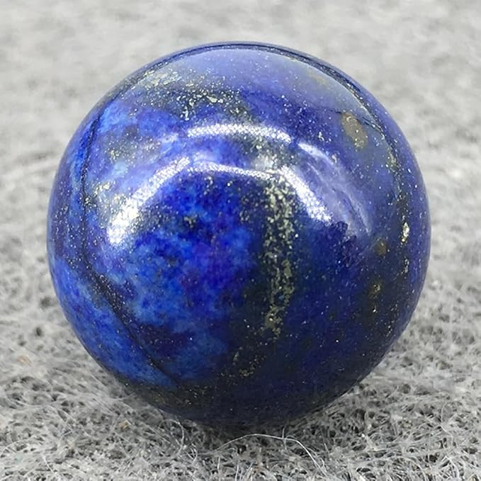 5-6CM/1.97-2.36inch Natural Crystal Spheres Lapis Lazuli Polished Divination Ball Decorative Sphere Reiki Healing Crystals Ball Healing Stone Crafts (50-60mm, Lapis Lazuli)