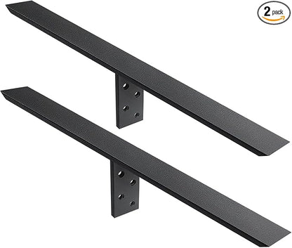 Hidden Countertop Support Bracket 36 Inch 2 Pack Heavy Duty Granite Support Bracket for Kitchen Island Bar Top Countertop