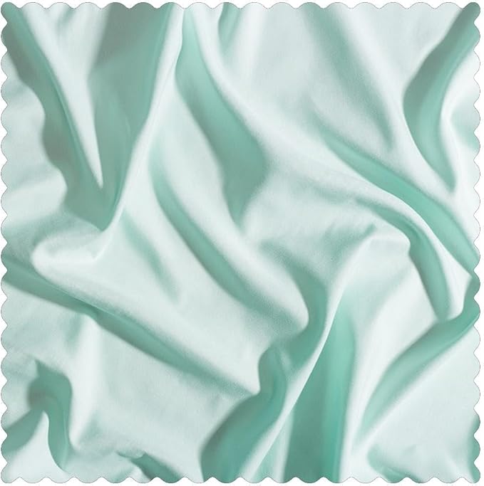 PeachSkinSheets Night Sweats: The Original 1500TC Soft Super Queen Oversized Comforter Set Mint Julep