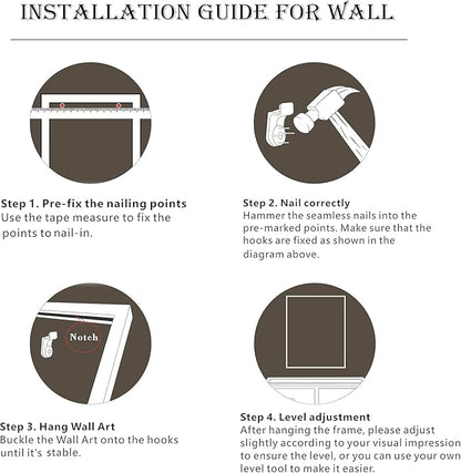 jenesaisquoi Upload Your Photo Image Custom Personalized Photo to Poster Printing Home Decor Wall Art Prints (Black Frame, 20" x 24")