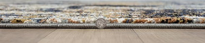 Keen Home Design Area Rugs - 8x10 Non-Shedding, Abstract Rugs for Kitchen, Living Room, Bedroom, Dining Room, Entryway - Size: 7'3" x 10'2", Multi