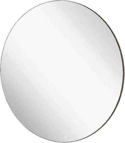Marketing Holders Acrylic Mirror Round 4 Inch Lightweight Reflective Frameless Disc for Elegant DIY Home Decor and Unique 1/8" Thick Mirrored Decorative Gallery Walls