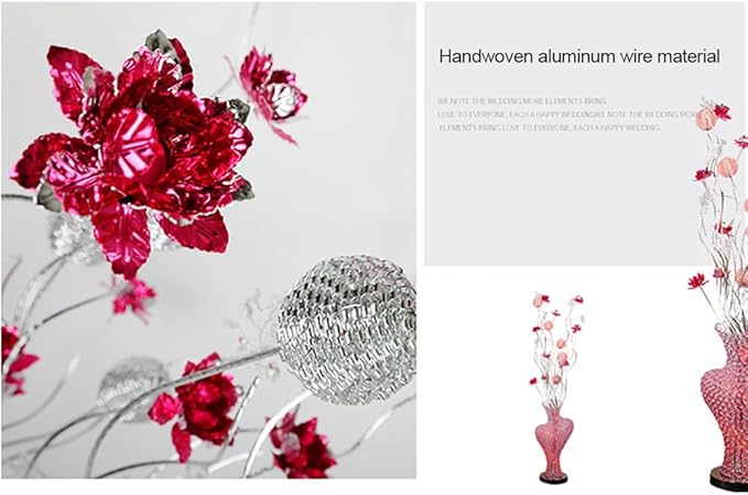 Nordic Modern Flower Floor Lamp Fashion Art Living Room Sofa Bedroom Wedding LED Originality Decorative Standing Light (Style 19)