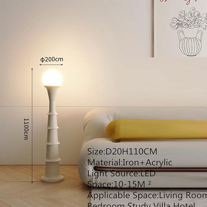 Nordic Modern Floor Lamp Fashion Luxury Family Iiving Room Bedroom Study Villa Hotel LED Creativity Decorative Standing Light (Style 96)