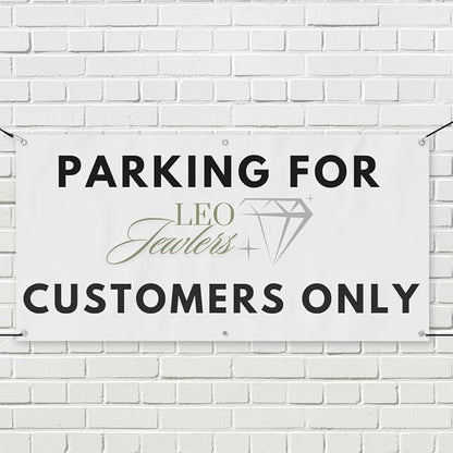 Custom 3x6 Indoor or Outdoor Heavy Duty Vinyl Banner for Business, Birthdays, Holidays, & Special Events (16, Ounces)