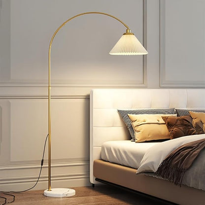 Nordic Modern Floor Lamp Fashion Luxury Family Iiving Room Bedroom Study Villa Hotel LED Creativity Decorative Standing Light (Style 1)