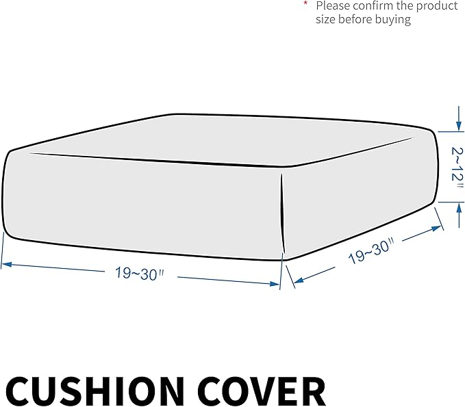 MAXIJIN Velvet Stretch Cushion Cover Fitted Couch Cushion Slipcovers 1 Pack Arm Chair Seat Cushion Cover for Individual Cushion Sofa Chair with Elastic Bottom (Chair Cushion, Pea Green)