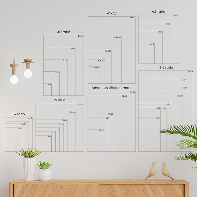 Homeforia 10x13 Picture Frame Rose Gold, High End Metal 10x13 Wall Hanging Frame with Mat 8.5x11, 10 x 13 Poster Frames Matted to 8.5 x 11 inch Photo, 10by13 Frames, Tempered Glass, Wall Kit, Set of 1