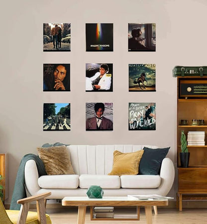 3 Pack Vinyl Record Wall Mount Holder-12 Inch Black Acrylic Shelf For Vinyl Record Display - Floating Book Shelves For Kids Room (Black)
