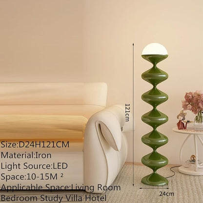 Nordic Modern Floor Lamp Fashion Luxury Family Iiving Room Bedroom Study Villa Hotel LED Creativity Decorative Standing Light (Style 89)