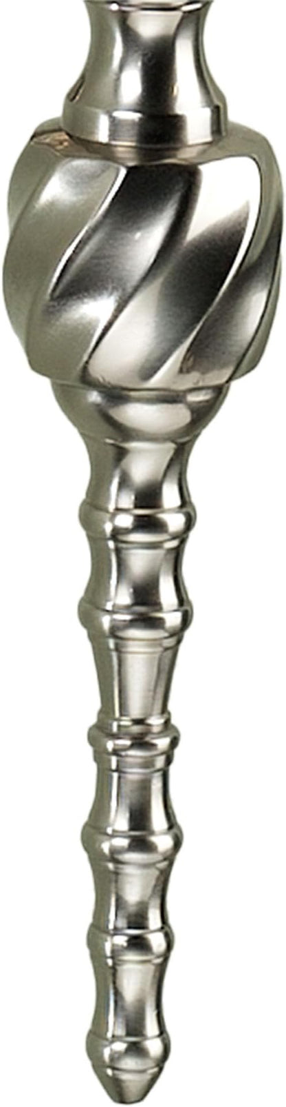 Touch of Class Solid Brass Daria Swirl Sconce Pair - Small Set of 2 - Hurricane Wall Candle Holders for Bedroom, Bathroom, Living Room, Foyer, Entryway