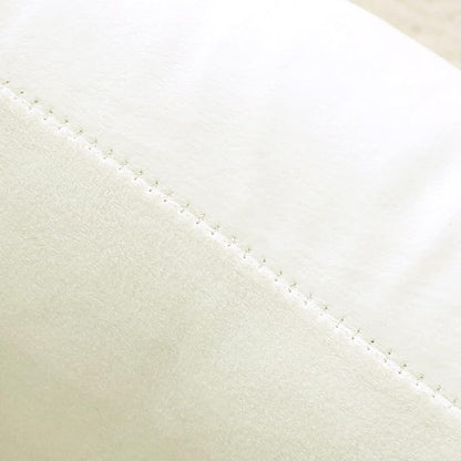 NiNi ALL Decorative Throw Pillow Covers Velvet 26x26 Inch Pack of 2 Cream White Cushion Covers Soft for Couch Sofa Bedroom Living Room Outdoor